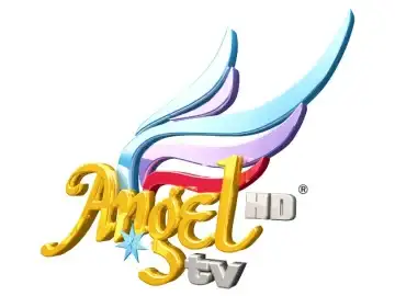 Angel TV Hebrew logo