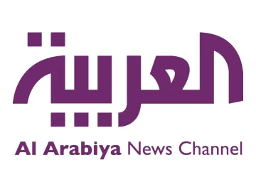 The logo of Al Arabiya