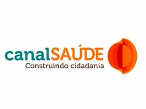 The logo of Canal Saúde