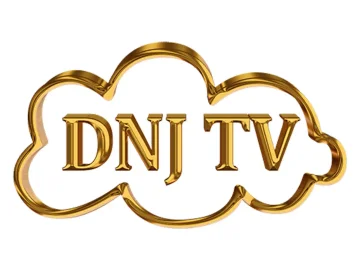 The logo of DNJ TV