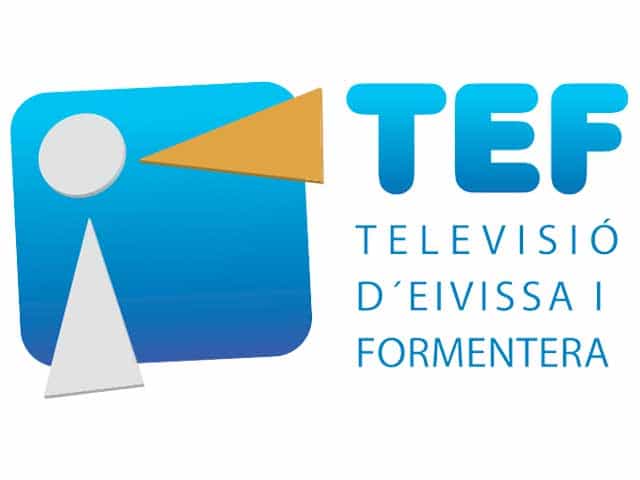 The logo of TeF TV