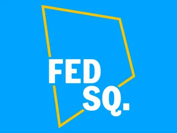 The logo of Fed Cam - Fed Square