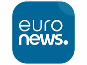 The logo of EuroNews English