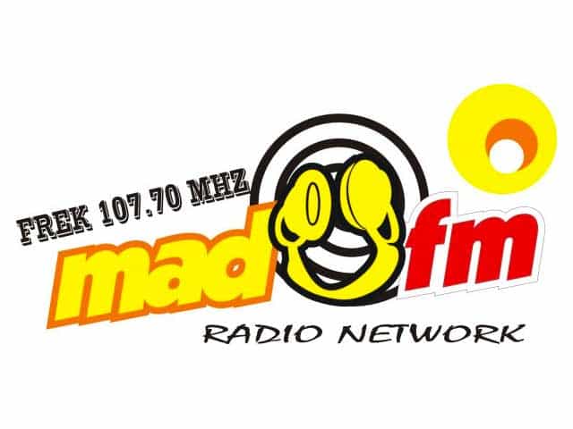 The logo of Madu FM 107.70 Mhz