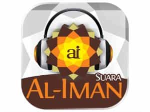 The logo of Suara Al-Iman