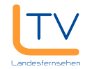The logo of L TV