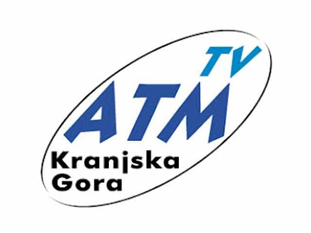 The logo of ATM TV