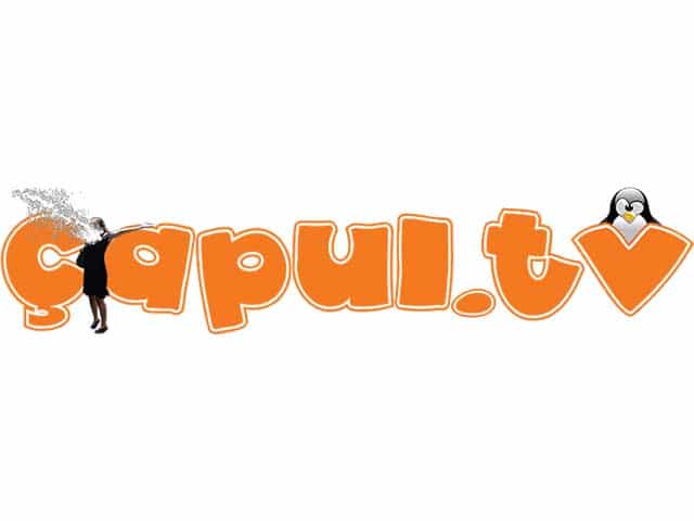 The logo of Çapul TV