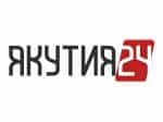 The logo of Yakutia 24 TV